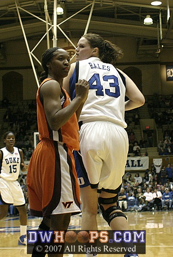 Kirby Copeland fouled Alison Bales [1 of 3]