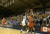Wanisha Smith and Bridgette Mitchell trap Laura Haskins [1 of 2]