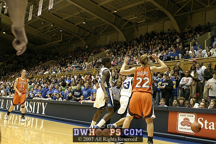 Wanisha Smith and Bridgette Mitchell trap Laura Haskins [2 of 2]