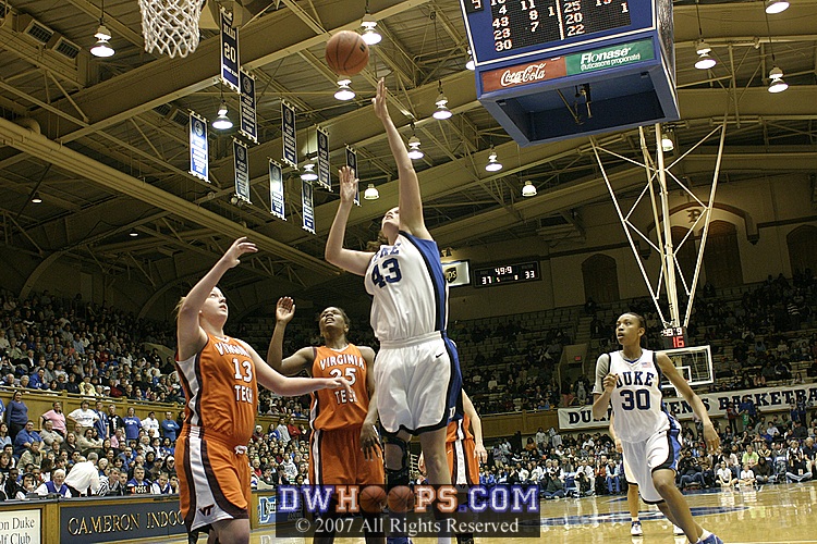 ...then takes the layup.