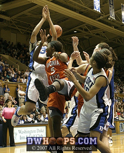 Battle for a rebound