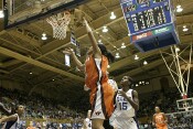 Utahya Drye was unable to convert this layup attempt...