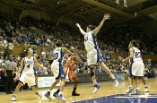 Alison Bales soars to challenge the pass