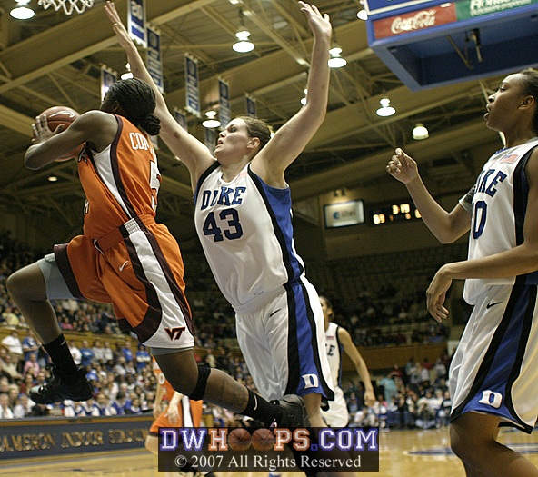 Alison Bales forces Kirby Copeland to kick it out...