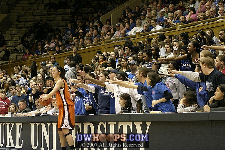 Cameron Crazies put on the whammy