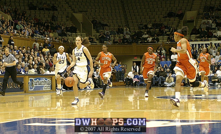 Abby Waner leads the break...