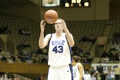 Alison at the line for the 3 point play