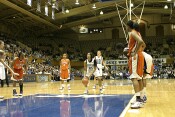 Joy Cheek at the line for the front end...