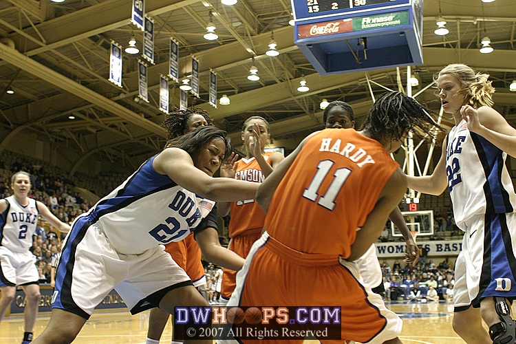 ...and Lele Hardy won't give up the rebound (3 of 4)