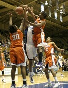 Tasha Taylor fouls Joy Cheek