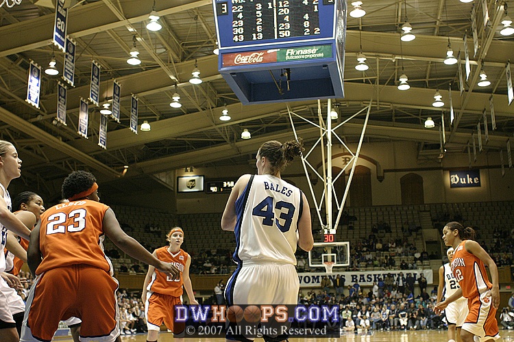 ...and Bales is fouled on the rebound.
