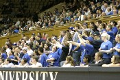 Cameron crowd after an unforced Tiger turnover