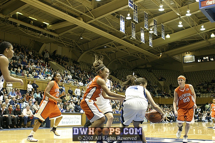 ...and Abby's got it, one of her game-leading 6 defensive boards