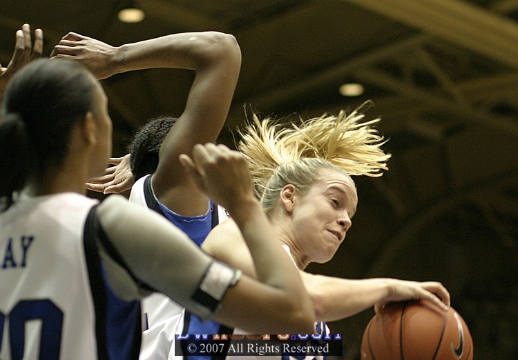 Mitch works extra-hard for this rebound