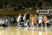 Joy Cheek with the century-breaking deuce