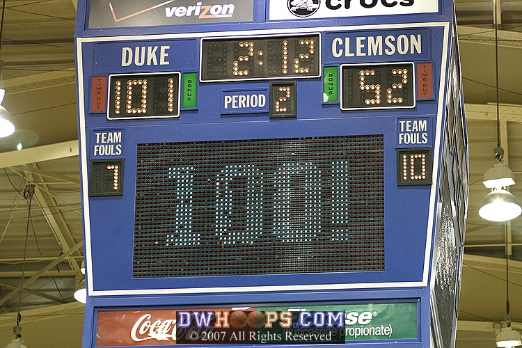 Duke vs. Clemson
