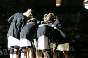 The Wake Forest pregame introductions are styled after those of the NBA's Chicago Bulls
