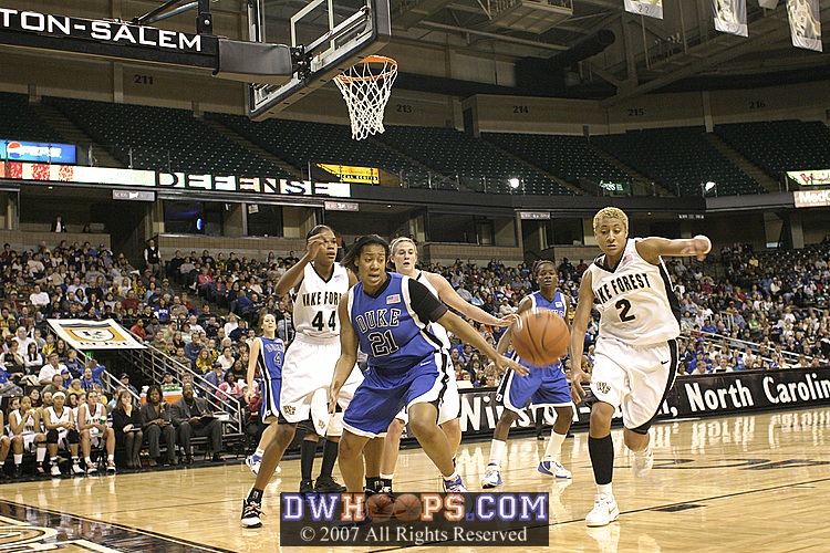 A long rebound from an Emily Waner miss...