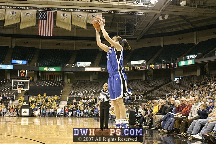...but the pass to her is a bit high...