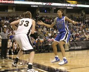 Duke continued to pressure after made baskets