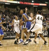 The refs were screened from this apparent foul...