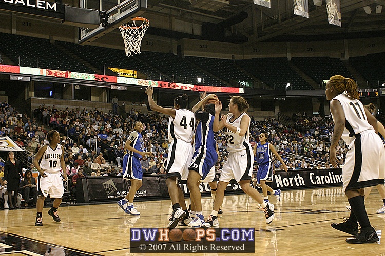 ...which Joy rebounded, and she was fouled.  She'd make both, part of her 7-7 FT afternoon.