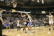 Joy Cheek has the offensive rebound...
