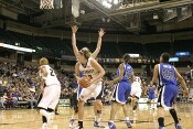 ...but Groves once again was there for the rebound.
