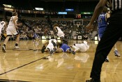 ...but is turned over.  Wake got a 3, cutting Duke's lead to 8.