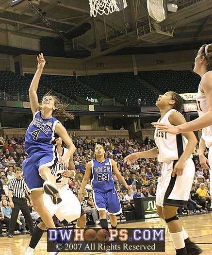 Abby missed this layup...