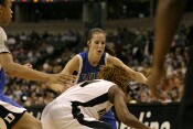 Abby Waner in Duke's full court press...