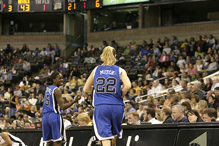 Mitch and Mitchell back into the game for Duke.  It was a great day for Duke's bench, who collectively outscored Wake.