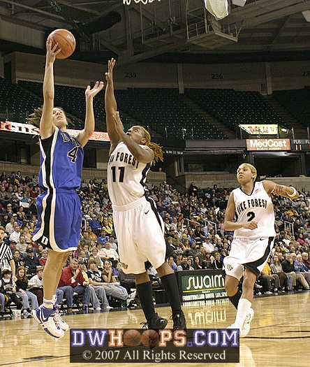Abby missed this layup...