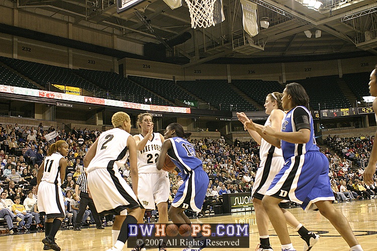 ...but Bridgette was there for the rebound...