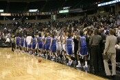 Ballgame.  Duke 77, Wake 45.