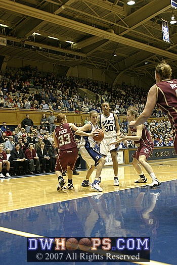 ...Abby got the rebound...