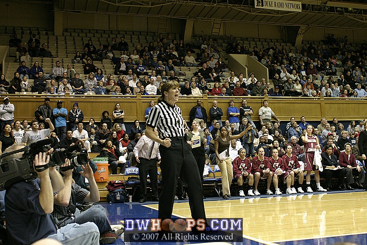 ...and the harm!  The free throw put Duke up 21-8.