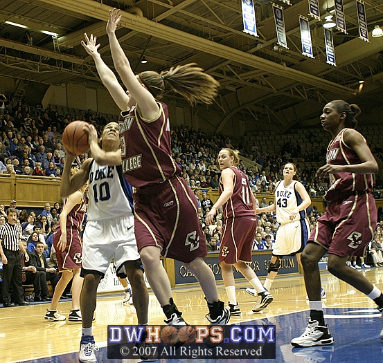 to the bucket!  Another Nish assist.