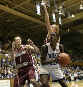 34-19, 6:00 - ...she resets, and has that look in her eyes...