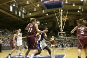 36-22, 5:17 - ...of course Bridgette is there for the rebound.