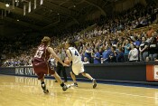 38-25, 4:20 - ...rather, she sees an opportunity on the perimeter..