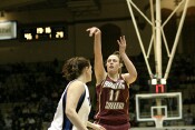 46-31, 19:15 - Turnabout is fair play...Kathrin Ress shows Alison that she can also step outside for the jumper.