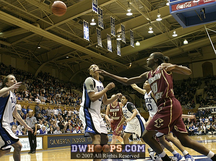 Abby Waner was ready to rebound this loose ball.