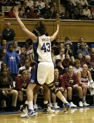 2nd half - Alison Bales also plays great "D" away from the paint.