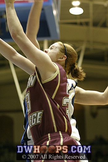 ...and is fouled.