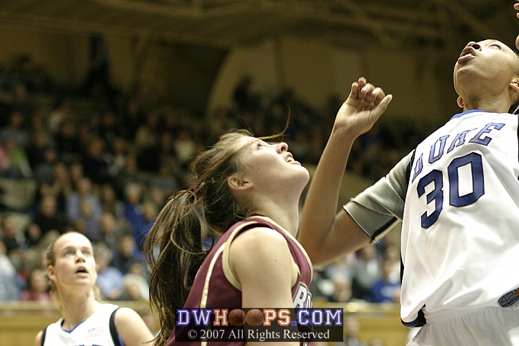 Looking at the blocked shot
