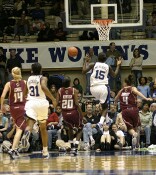 63-38, 9:22 - Bridgette Mitchell's layup blocked by Kindyll Dorsey