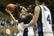 65-38, 9:06 - Mitch rebounds a Ress 3 pointer miss (1 of 2)
