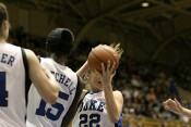 63-38, 9:06 - Mitch rebounds a Ress 3 pointer miss (2 of 2)