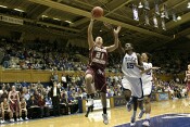 73-51, 0:58 - Bridgette Mitchell fouls Corey Rusin
